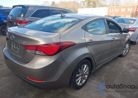 2014 Hyundai Elantra Se z USA, uszkodzony, nr VIN 5NPDH4AE6EH487713